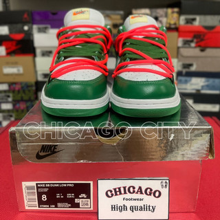 Giày Dunk Low Pine Green x Off-White [ Best quality ]