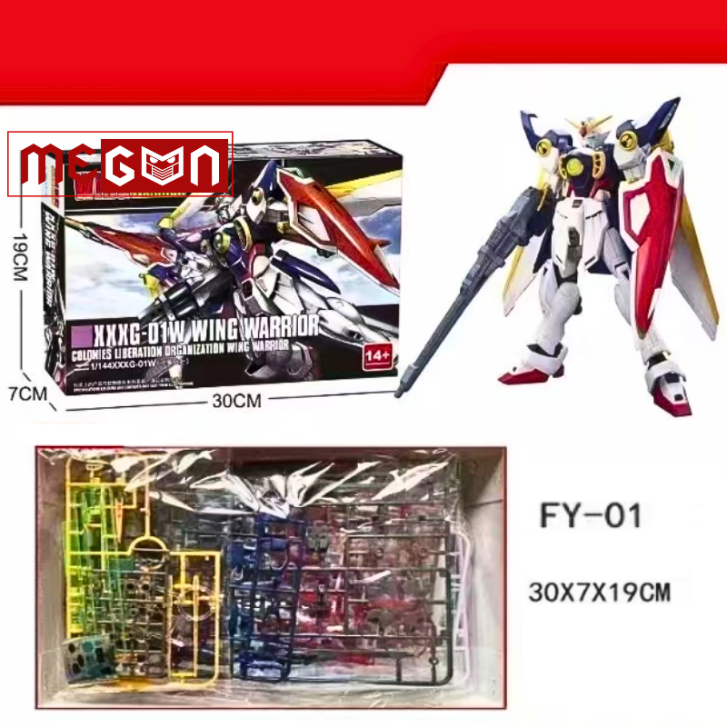Mô hình lắp ráp Megun mới EW biến hình máy bay HG XXXG-01W Wing Warrior