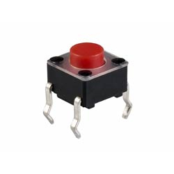 Nút nhấn Tact Switch 6x6x5 mm RED