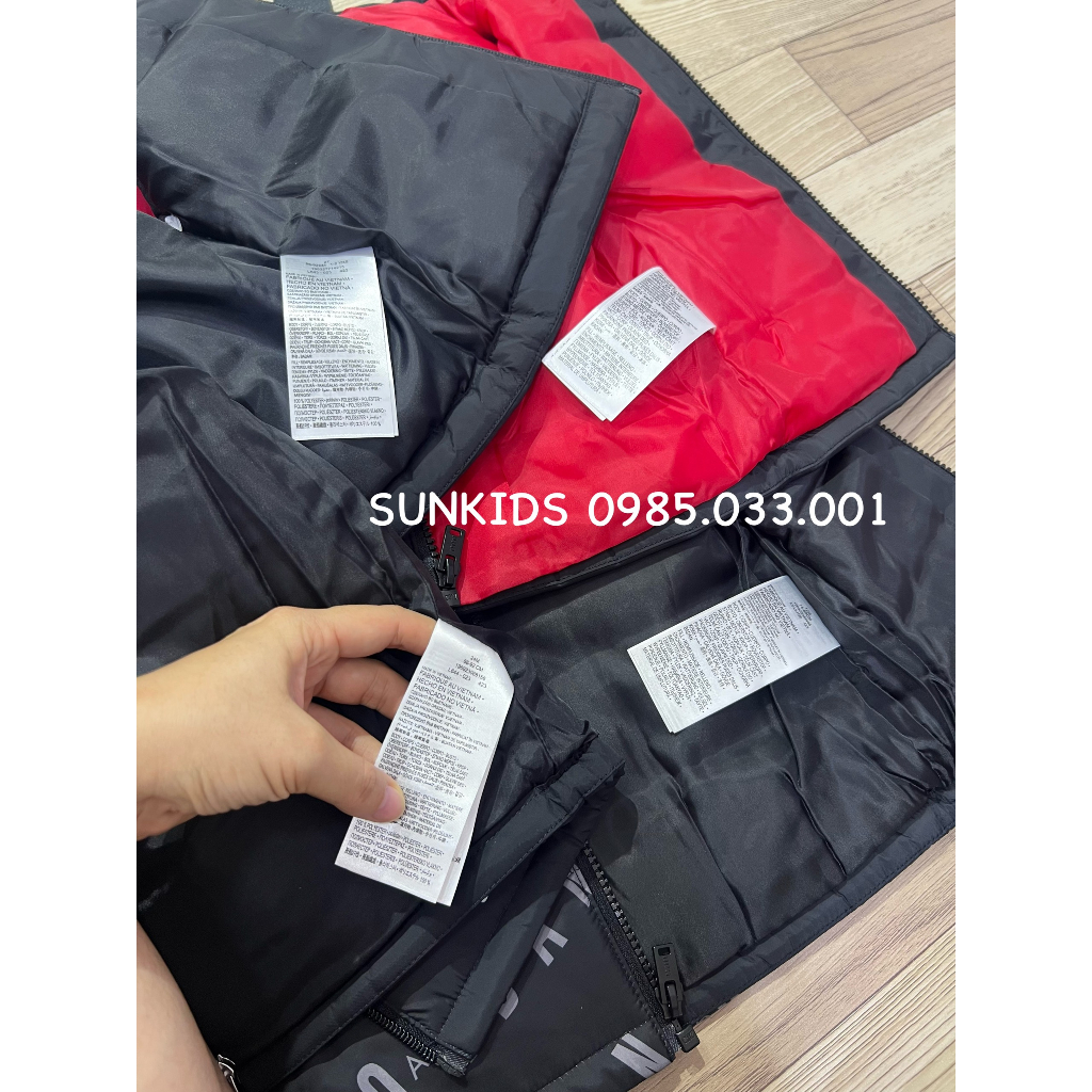 Áo gile phao Niike bé trai nhiều màu