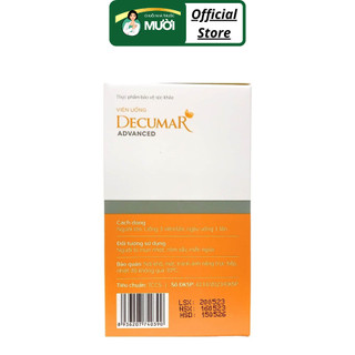 Viên uống thảo dược Decumar Advanced 30 viên