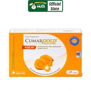 CumarGold New hỗ trợ giảm viêm loét dạ dày, tá tràng hộp 30 viên