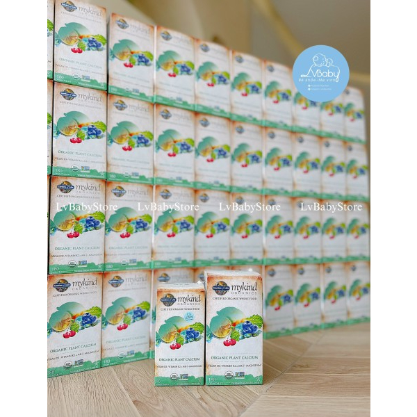 Canxi từ rau củ hữu cơ Mykind