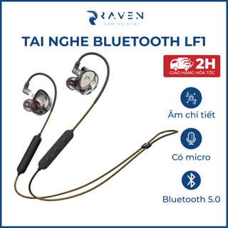 Tai nghe bluetooth LAFITEAR LF1 thể thao nghe nhạc chơi game, tai nghe không dây đeo cổ chống ồn