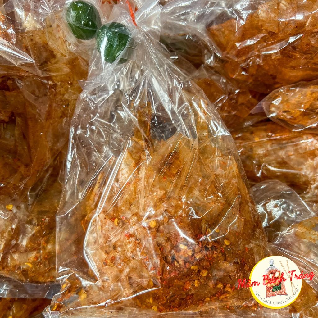 Bánh tráng xike sợi ăn vặt tuổi thơ bánh tráng trộn xì ke muối tắc Tây Ninh - 04100077