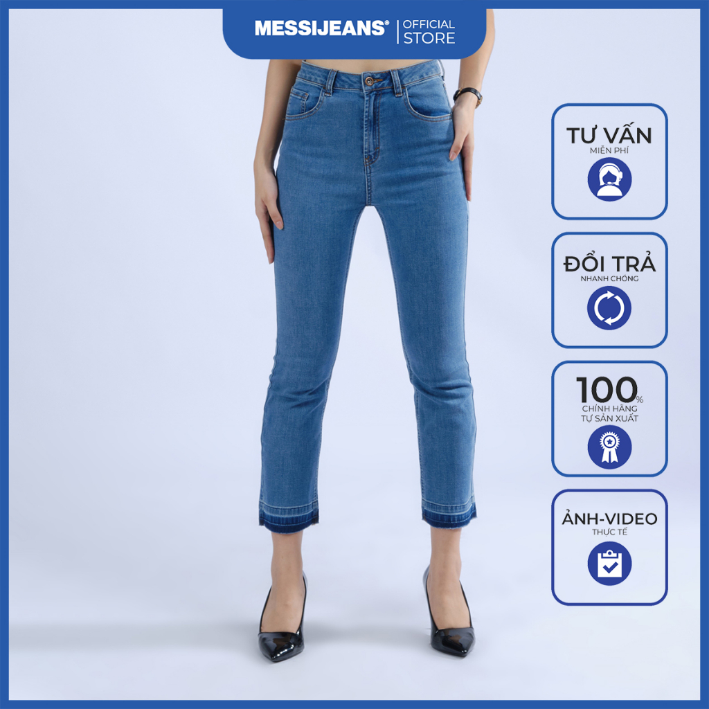 Quần nữ dài jeans MESSIJEANS SJW1029-42