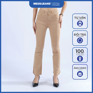Quần khaki dài nữ ống loe MESSIJEANS SKW1041-72