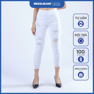 Quần kaki lửng nữ ống mom messijeans skw1042-81