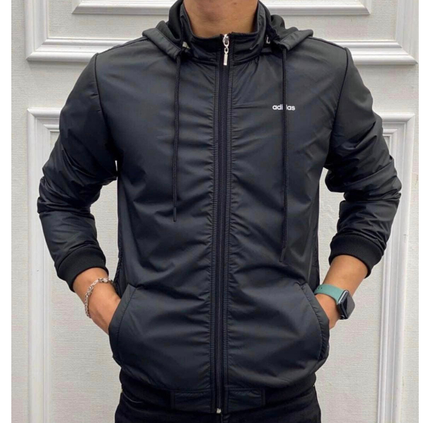 ÁO KHOÁT DÙ CÓ NÓN 2 LỚP ADIDASS