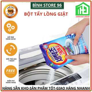 Gói Bột tẩy lồng máy giặt - vệ sinh lồng máy giặt