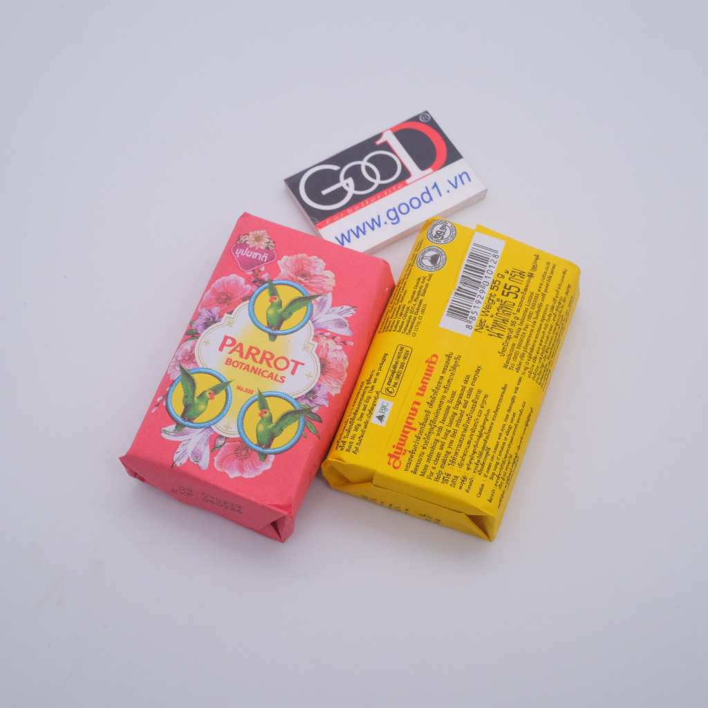 Xà Phòng Tắm Con Vẹt Parrot Botanicals Thái Lan 55g