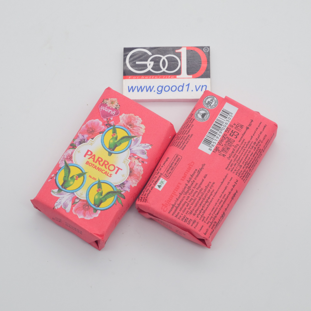 Xà Phòng Tắm Con Vẹt Parrot Botanicals Thái Lan 55g