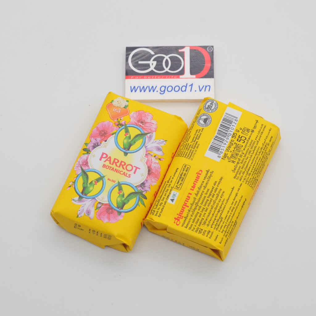 Xà Phòng Tắm Con Vẹt Parrot Botanicals Thái Lan 55g
