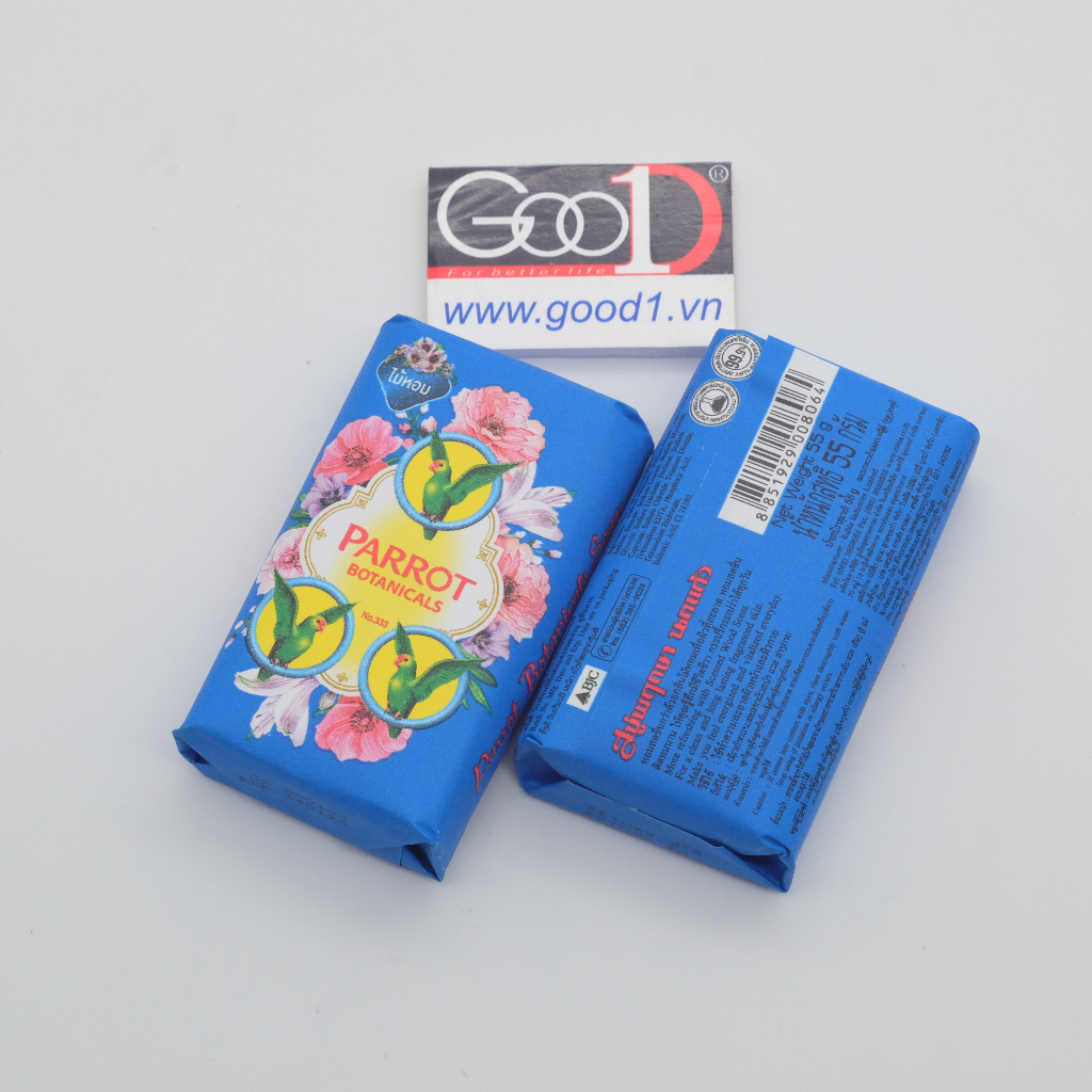 Xà Phòng Tắm Con Vẹt Parrot Botanicals Thái Lan 55g