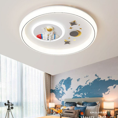 Đèn ốp trần phòng trẻ em MONSKY DOPTOP D500mm trang trí nội thất hiện đại, sang trọng 3 màu ánh sáng
