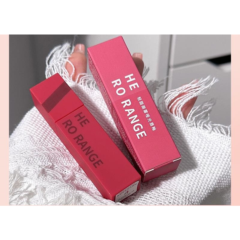 HERORANGE~Son Kem Lì Chất Bùn Mịn Mềm Mại Mịn Màng ~My Delwyn~