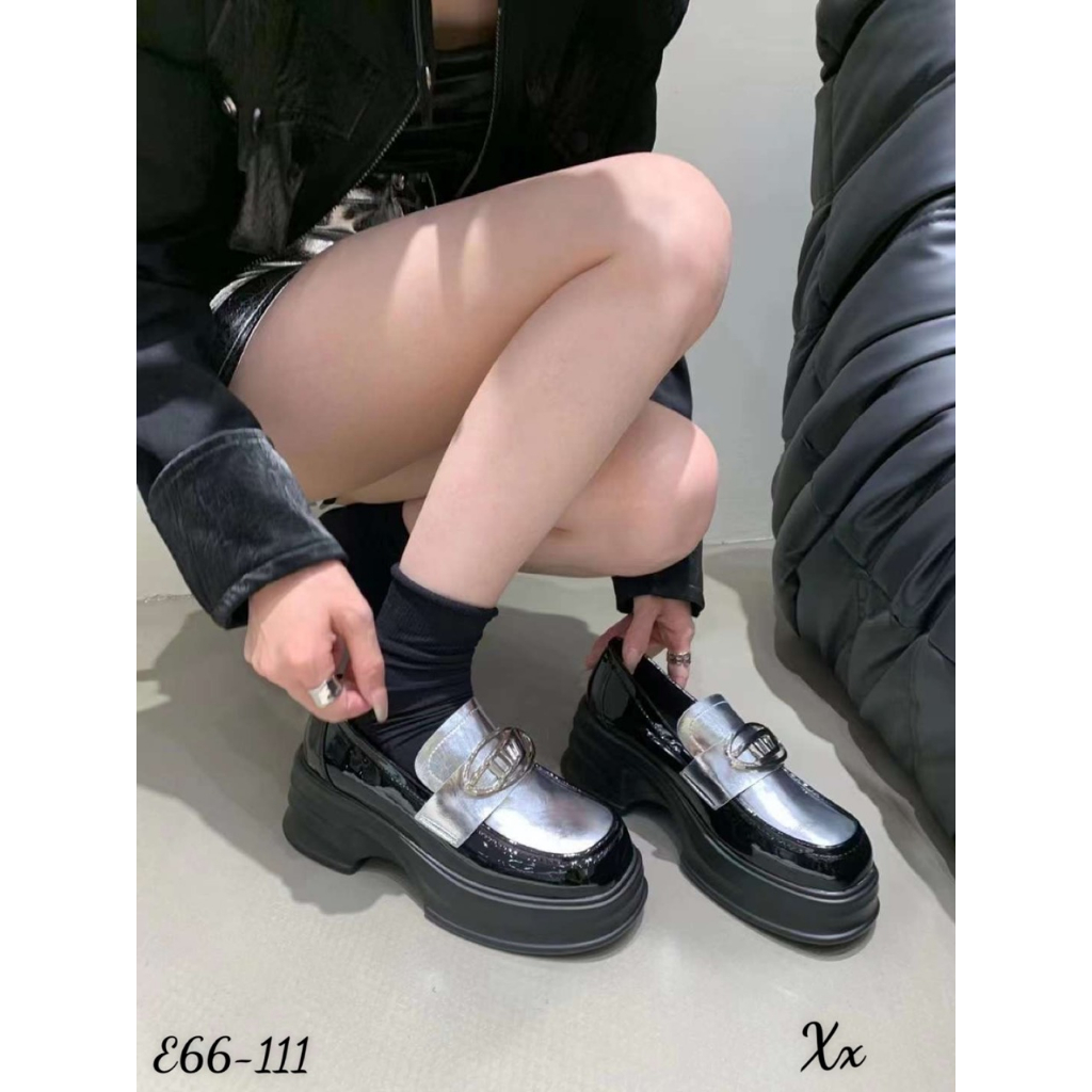 GIÀY MOCA KHOÁ DES ĐẾ 7CM