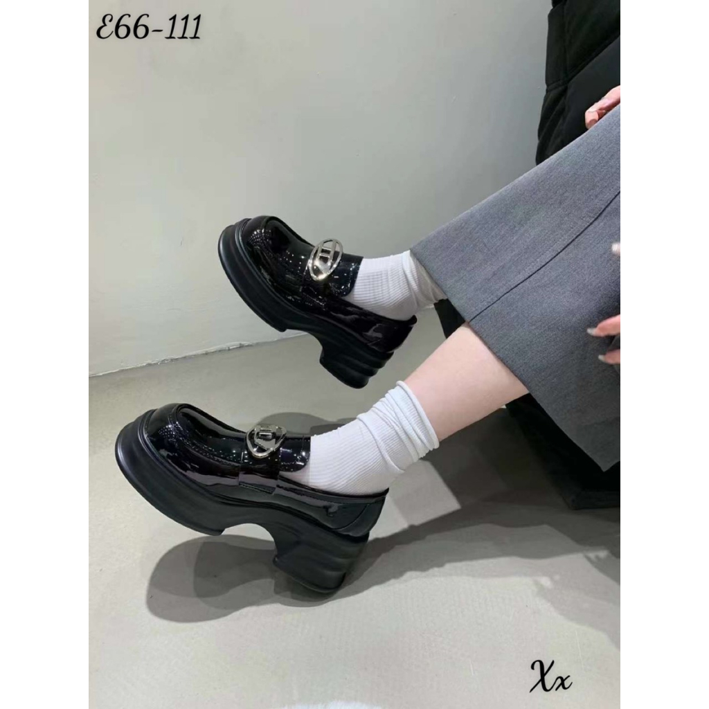 GIÀY MOCA KHOÁ DES ĐẾ 7CM