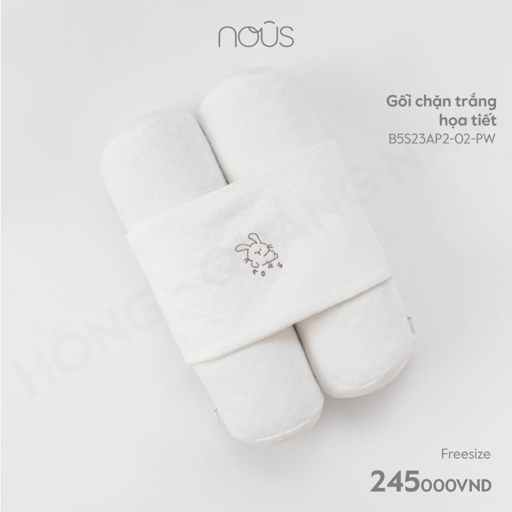 Gối định hình đầu - Gối chặn cho bé Sơ Sinh Nous Chính Hãng Mẫu Mới