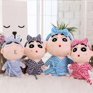 Gấu bông Shin choàng khăn tắm