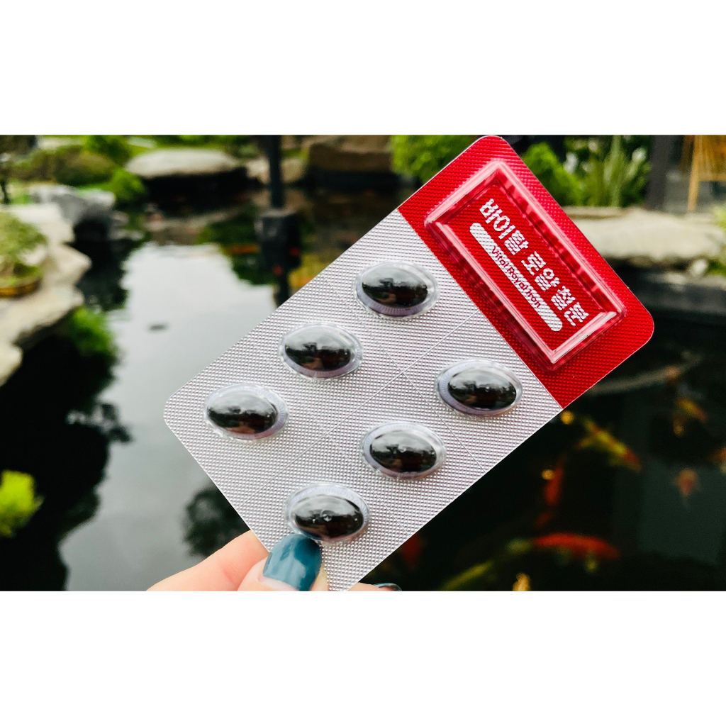 Viên Sắt Bổ Máu Vital Royal Iron KGF Hàn Quốc Hộp 120 Viên, 500mg/ 1 viên