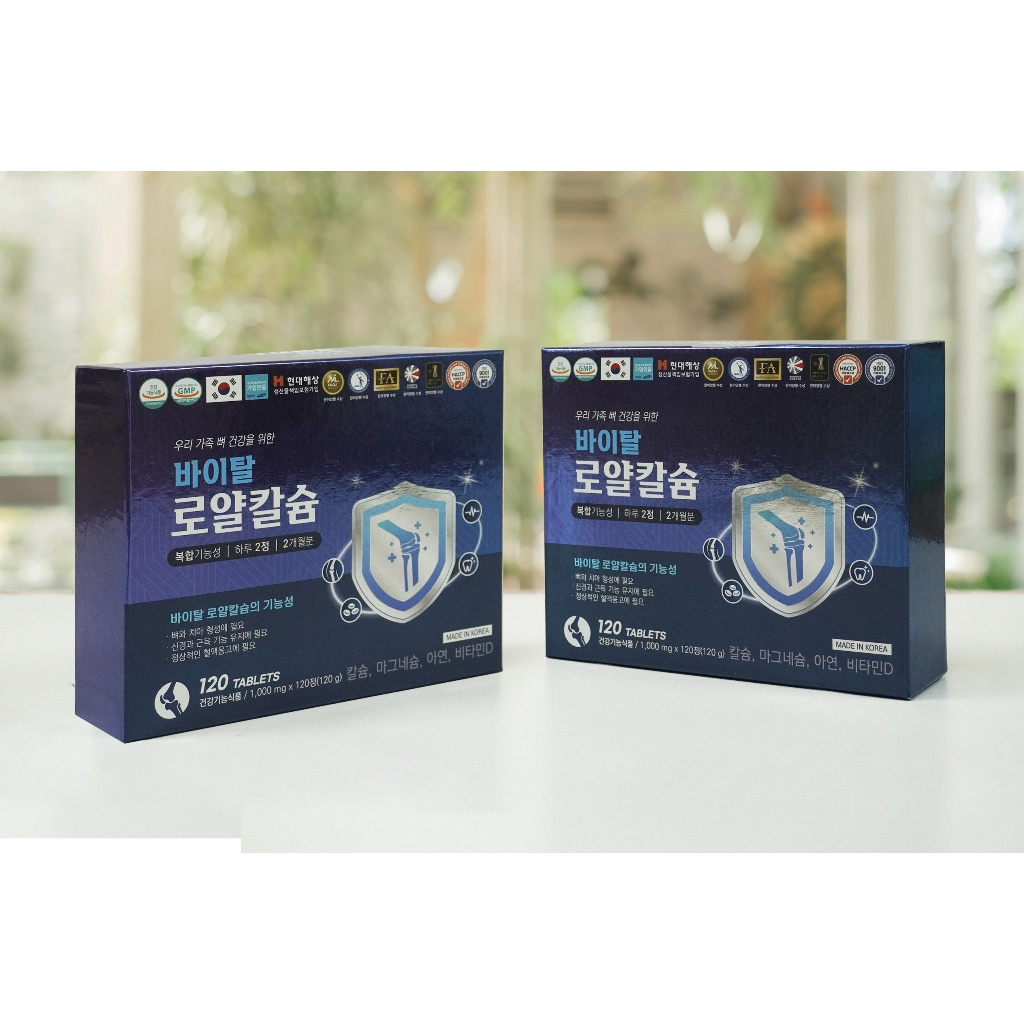 Viên uống bổ sung Canxi HANMI Hàn Quốc Hộp 120 viên x 1000mg