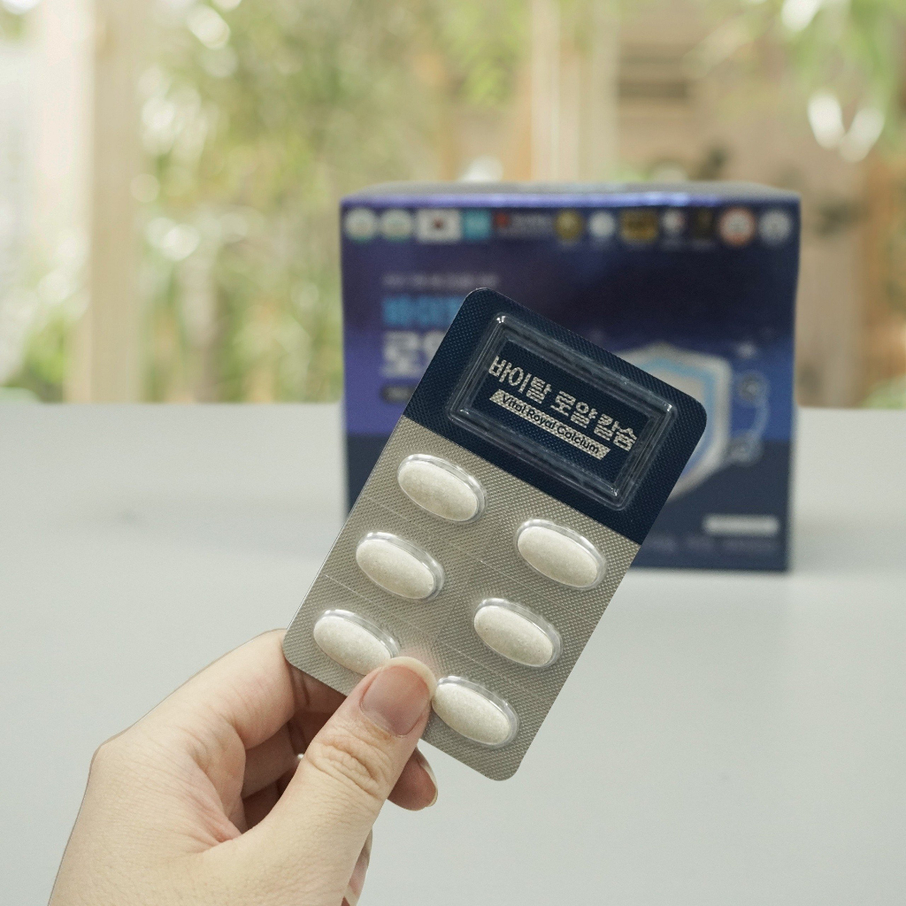 Viên uống bổ sung Canxi HANMI Hàn Quốc Hộp 120 viên x 1000mg