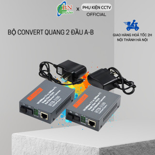 Bộ Converter quang 1 sợi Netlink HTB- 3100 AB-25km bảo hành 12 tháng