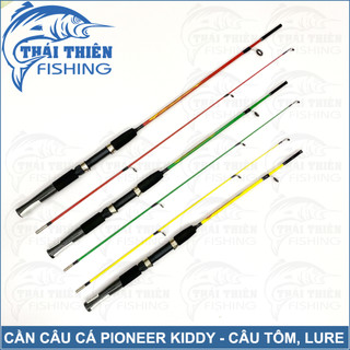 Cần câu cá pioneer kiddy đặc ruột dùng câu tôm, cá, lure