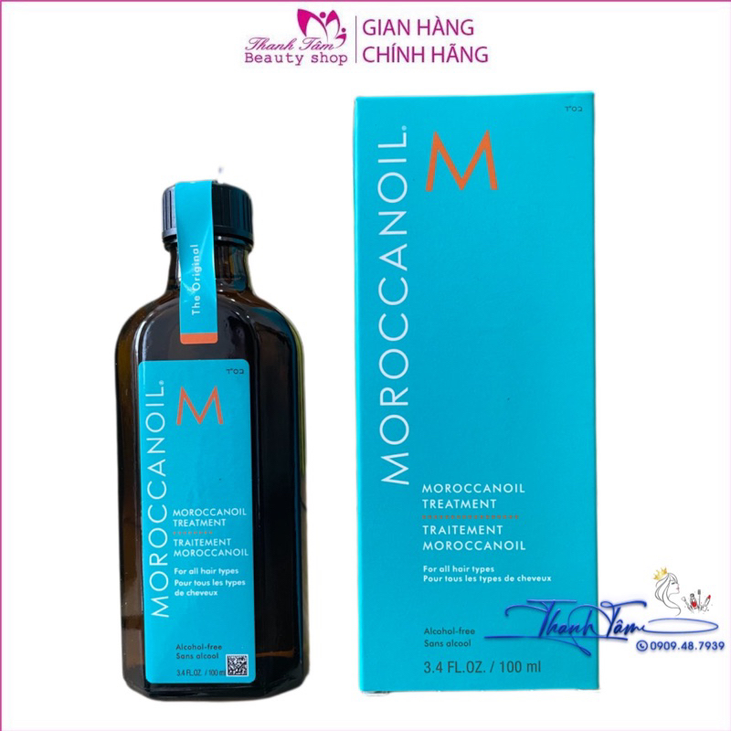 🌾Best Seller🎋 Tinh dầu dưỡng phục hồi tóc hư tổn khô xơ Moroccanoil Treatment The Original 100ml ( New 2023 )