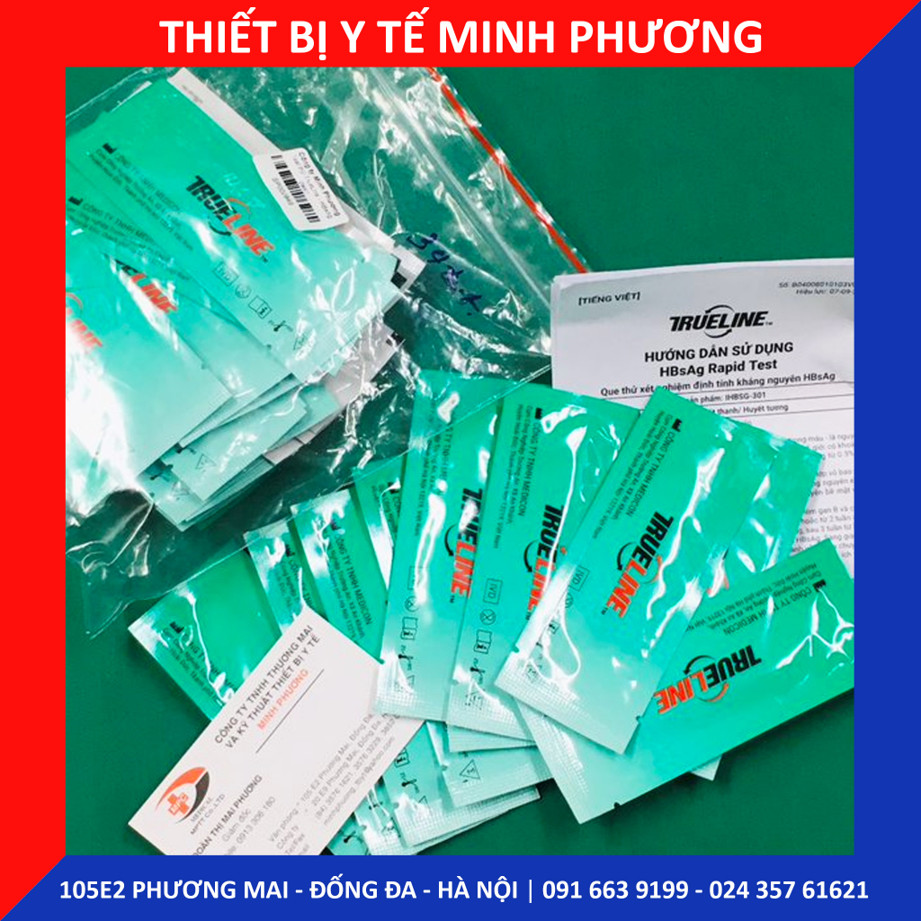 Test thử HBsAg Viêm gan B TrueLine