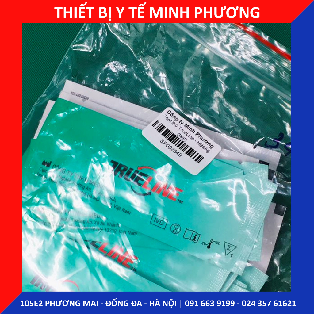 Test thử HBsAg Viêm gan B TrueLine