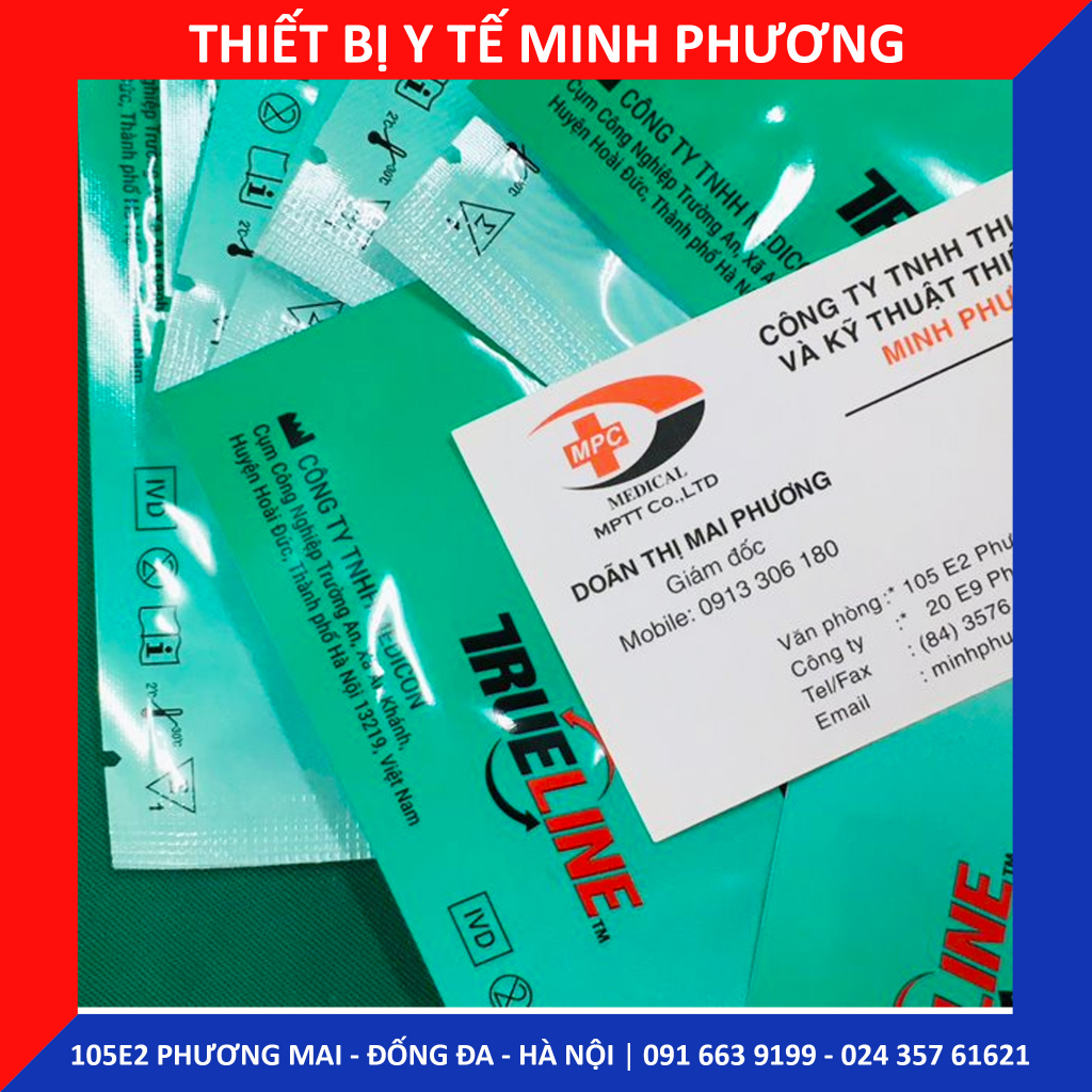 Test thử HBsAg Viêm gan B TrueLine