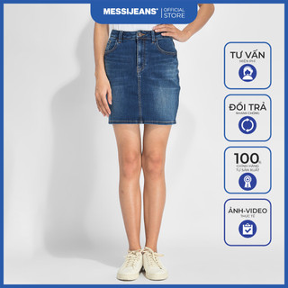 Chân váy jean dài đến gối MESSIJEANS SJW-920-19
