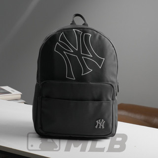 Balo Ba Lô Da Thời Trang Nam MLB NEWYORK MEN Chống Thấm Nước - Nhiều Ngăn Đựng Vừa Laptop 15 Inch Đa Năng Tiện Dụng