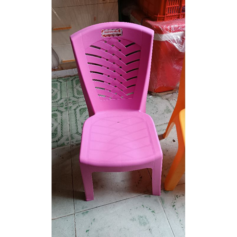 Ghế Dựa nhỏ Cozy Đại Đồng Tiến màu hồng và cam