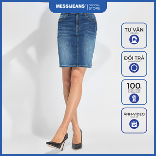 Chân váy jean nữ thời trang MESSIJEANS SJW-922-19