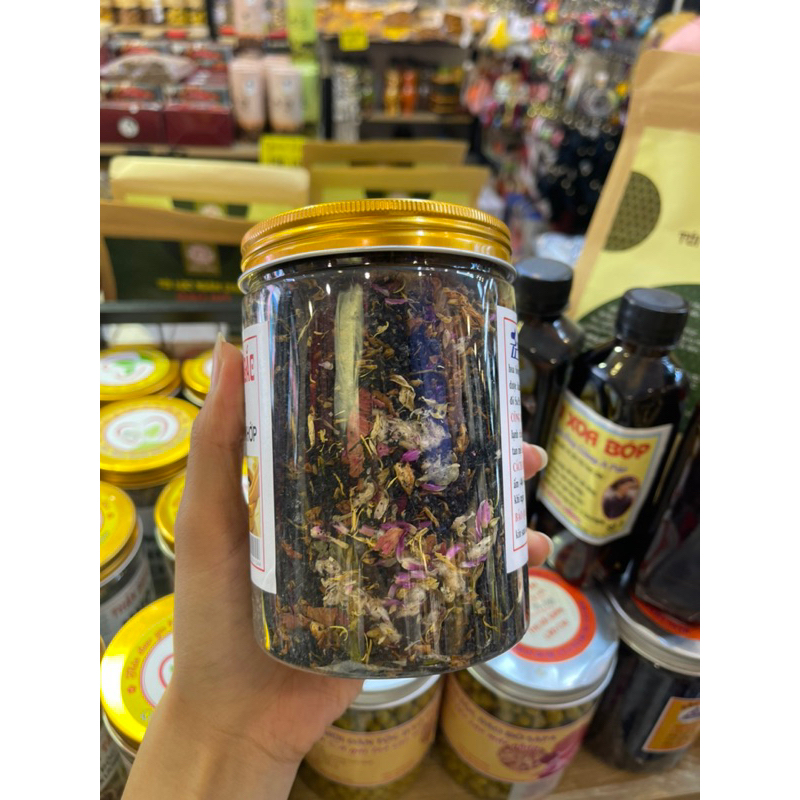 500gr Muối ngâm chân thảo dược HTX Dao Đỏ Sa Pa- Lào Cai giúp cải thiện tình trạng giấc ngủ, giảm hôi chân