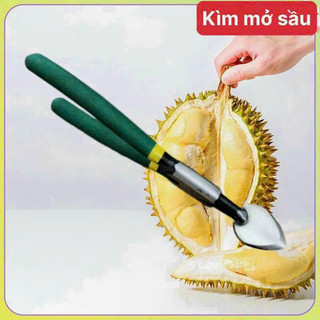 Kìm trái khui bóc vỏ sầu riêng, dưa hấu, dụng cụ mở trái cây