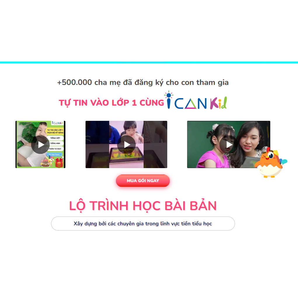 ICANKID 1 năm - Tiếng Anh / Tiếng việt cho trẻ