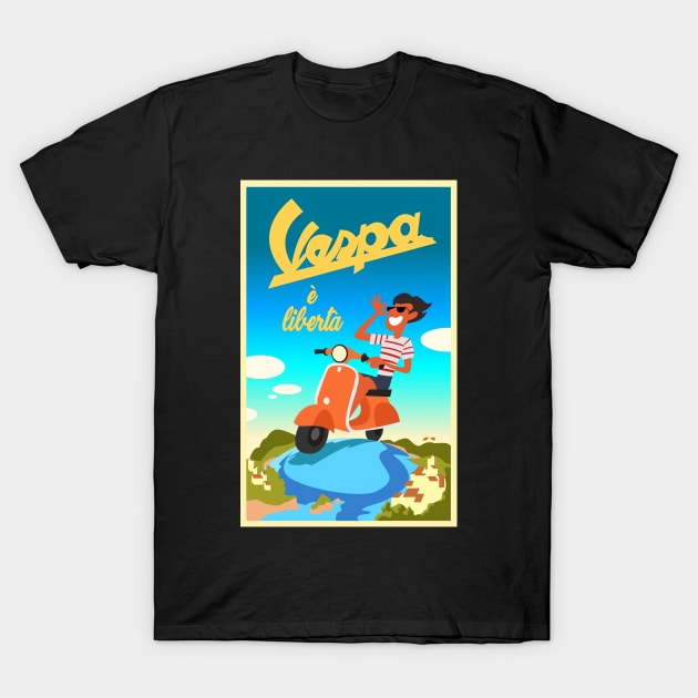 Áo thun Vespa Luca Vespa Luca TShirt