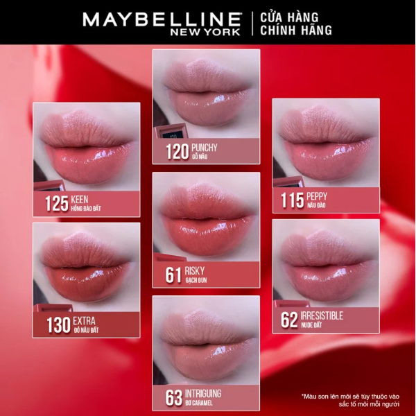 Son Bóng Maybelline Superstay Vinyl Ink