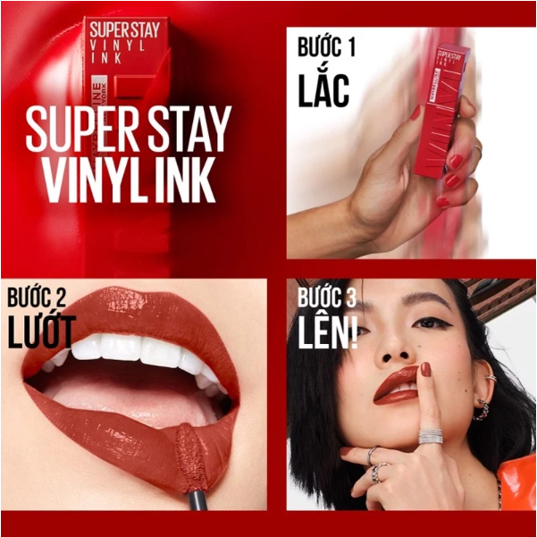Son Bóng Maybelline Superstay Vinyl Ink