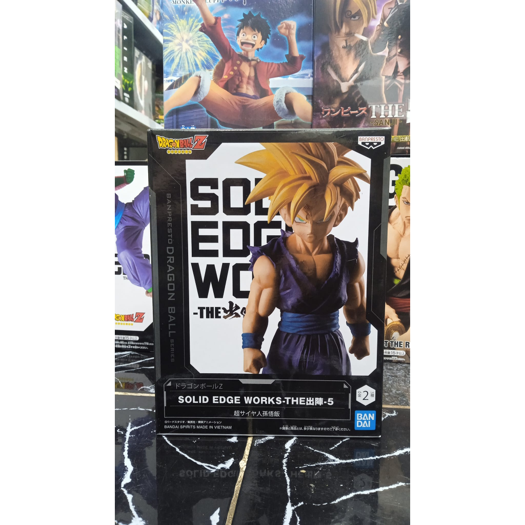 MÔ HÌNH NHÂN VẬT CHÍNH HÃNG GOHAN BANPRESTO DRAGON BALL SON GOHAN SOLID EDGE WORKS VOL 5 TYPE B