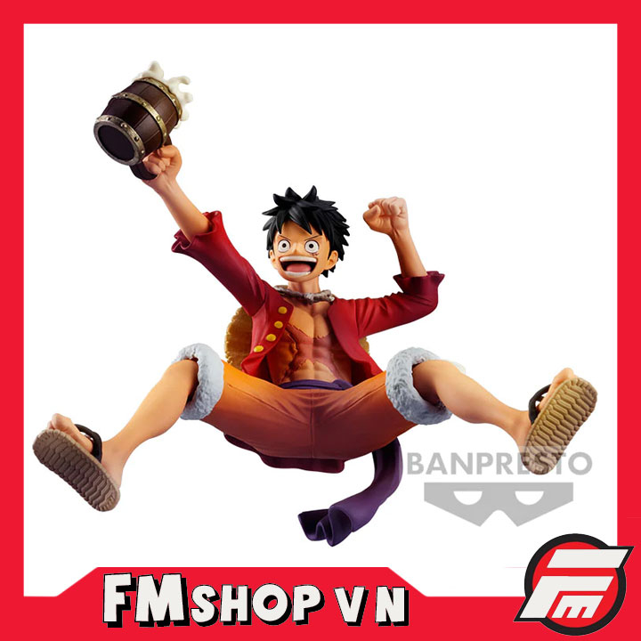 MÔ HÌNH NHÂN VẬT CHÍNH HÃNG LUFFY BANPRESTO ONE PIECE IT'S A BANQUET MONKEY D LUFFY
