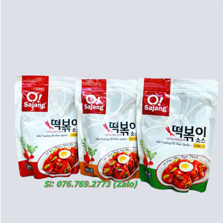 Sốt tương ớt nấu bánh gạo cay o' sajang 500g