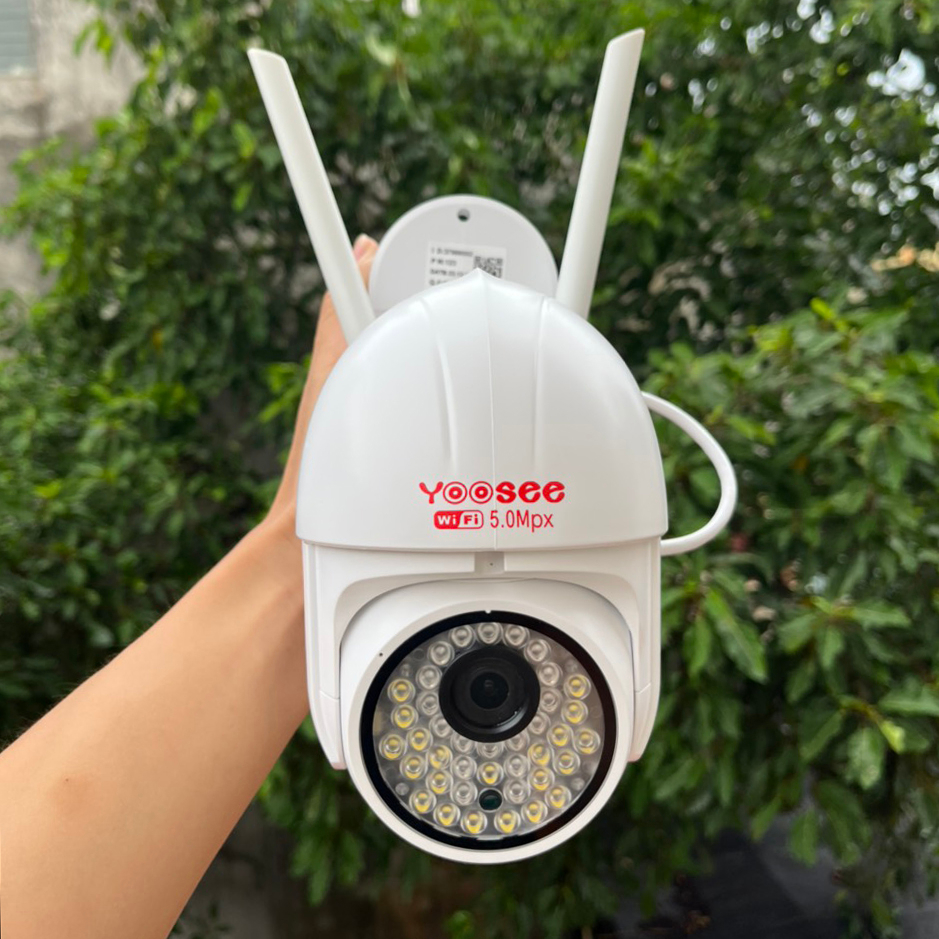Camera Ngoài Trời YooSee PTZ 36 LED Xoay 360 - Full HD , Kèm Thẻ Nhớ
