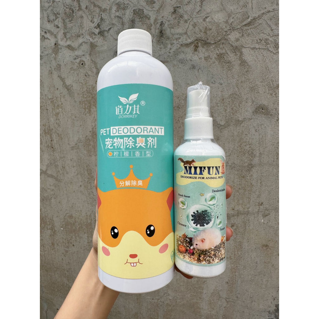 Xịt khử mùi cho hamster và thú nhỏ