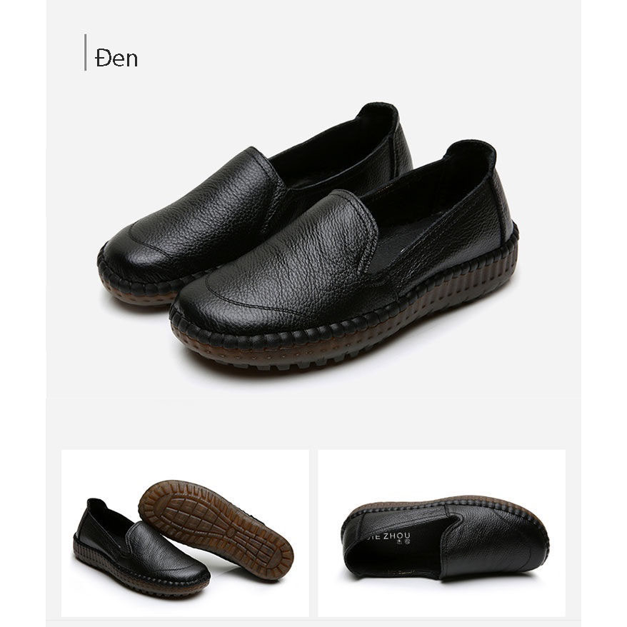 Giày bệt da bò nữ cao cấp GDG183