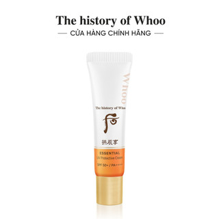  Kem chống nắng dưỡng ẩm The history of Whoo Gongjinhyang Essential UV Protective Cream SPF50+, PA++++ 6ml/tuýp